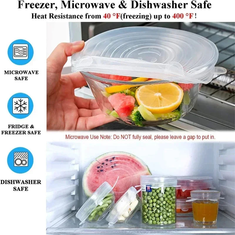 Sealora – Reusable Silicone Stretch Lids