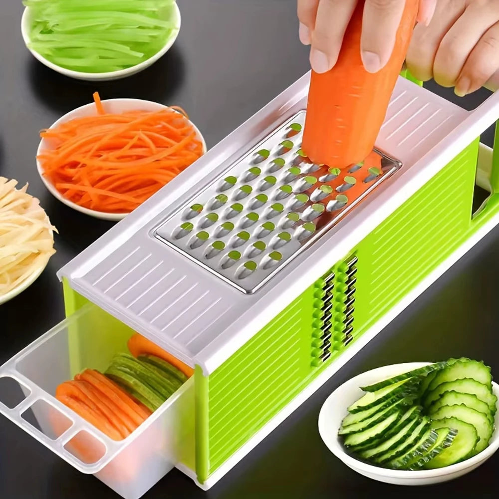 SlideChop – Multifunctional Vegetable Chopper and Slicer