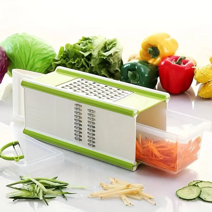 SlideChop – Multifunctional Vegetable Chopper and Slicer
