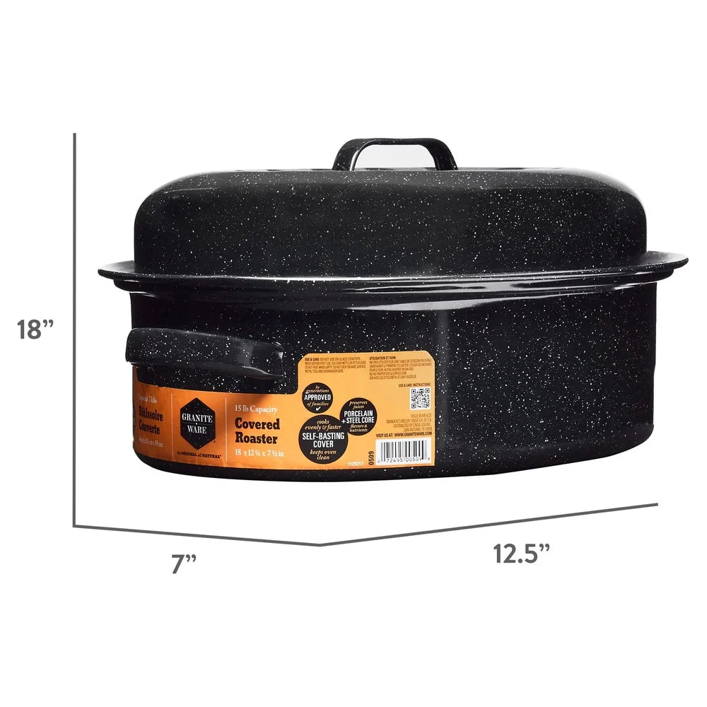 Roastra – Nonstick Oval Roasting Pan