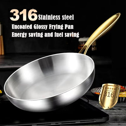 Fryvora – 26cm Stainless Steel Nonstick Frying Pan