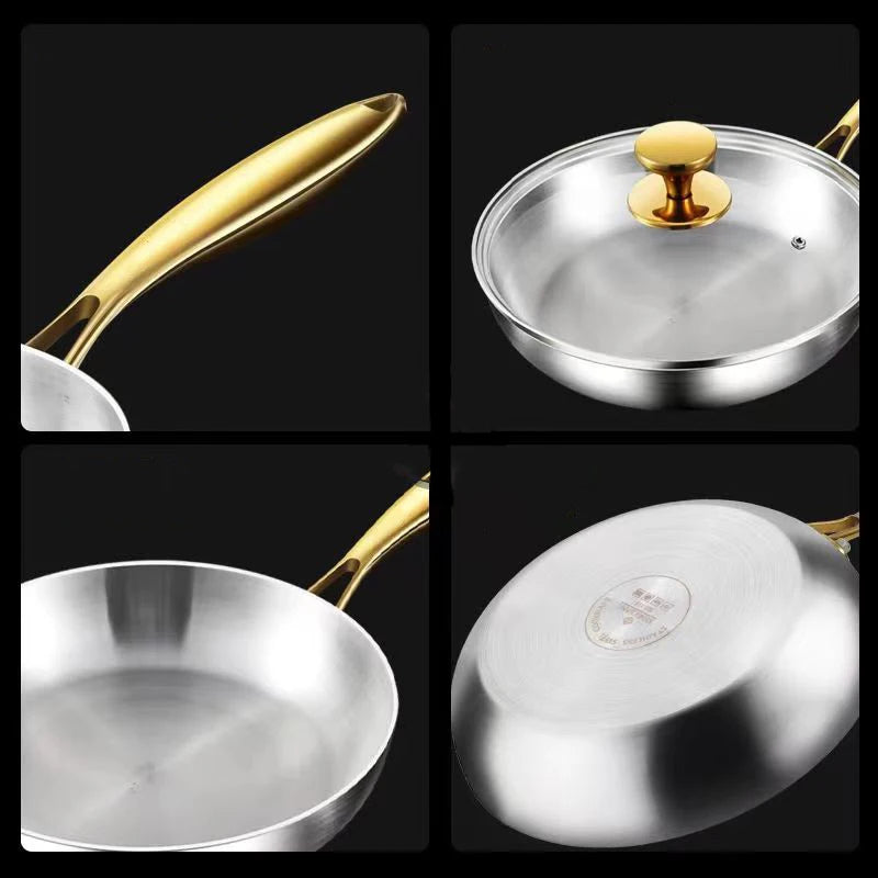 Fryvora – 26cm Stainless Steel Nonstick Frying Pan