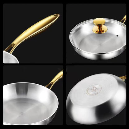 Fryvora – 26cm Stainless Steel Nonstick Frying Pan