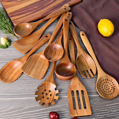 Woodelle – Wooden Cooking Spoon Set