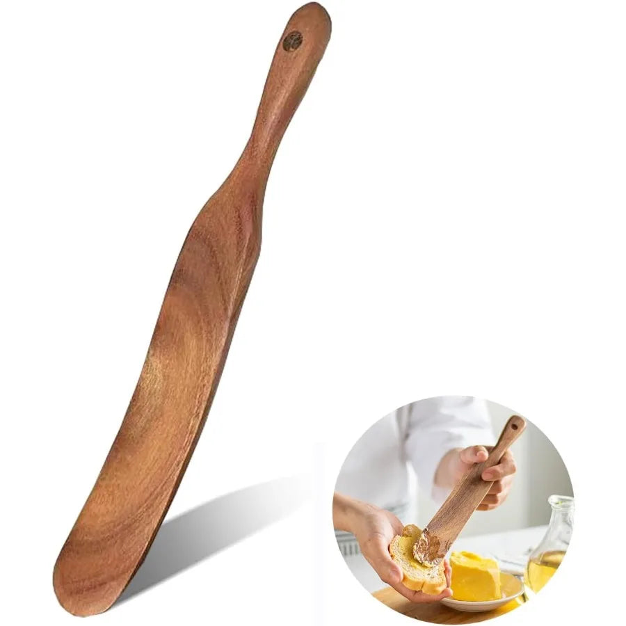 Spur – Wooden Spurtle & Baking Spatula