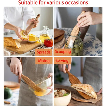 Spur – Wooden Spurtle & Baking Spatula