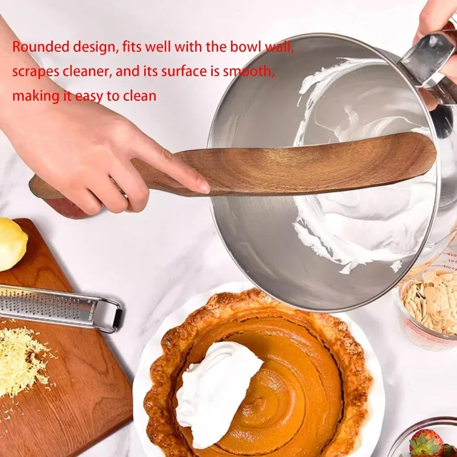 Spur – Wooden Spurtle & Baking Spatula