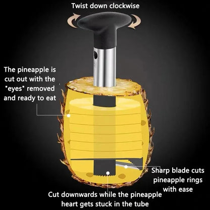 Pineavera – Pineapple Slicer and Peeler