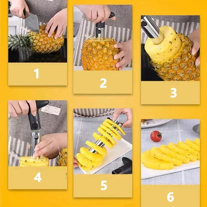 Pineavera – Pineapple Slicer and Peeler