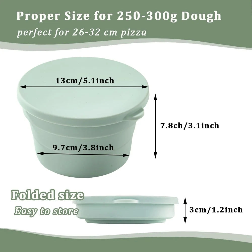 PizzDho – Lidded Hybrid Pizza Dough Proofing Box