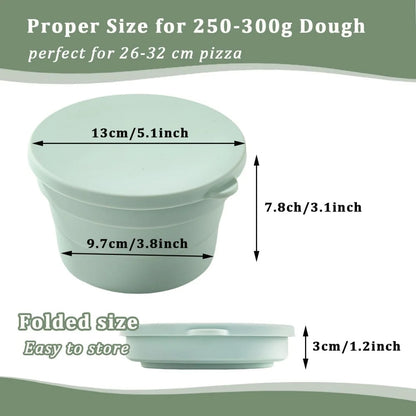 PizzDho – Lidded Hybrid Pizza Dough Proofing Box