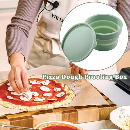 PizzDho – Lidded Hybrid Pizza Dough Proofing Box