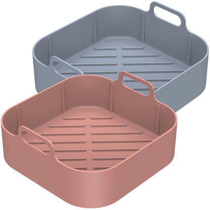 Frylora – 2Pcs Nonstick Air Fryer Pan Set
