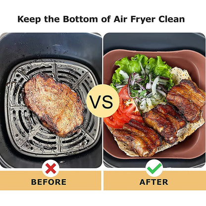 Frylora – 2Pcs Nonstick Air Fryer Pan Set