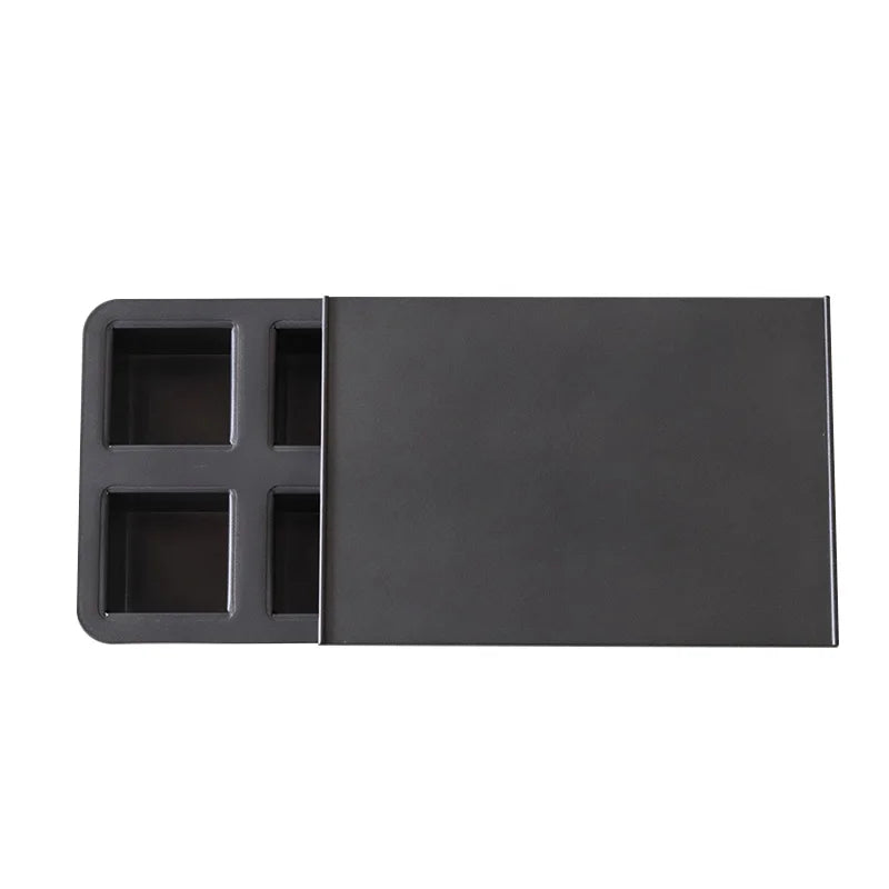 Cubiora – 6-Piece Square Cup Toast Mold Set