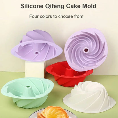 Florivor – Large Spiral Flower Cake Mold