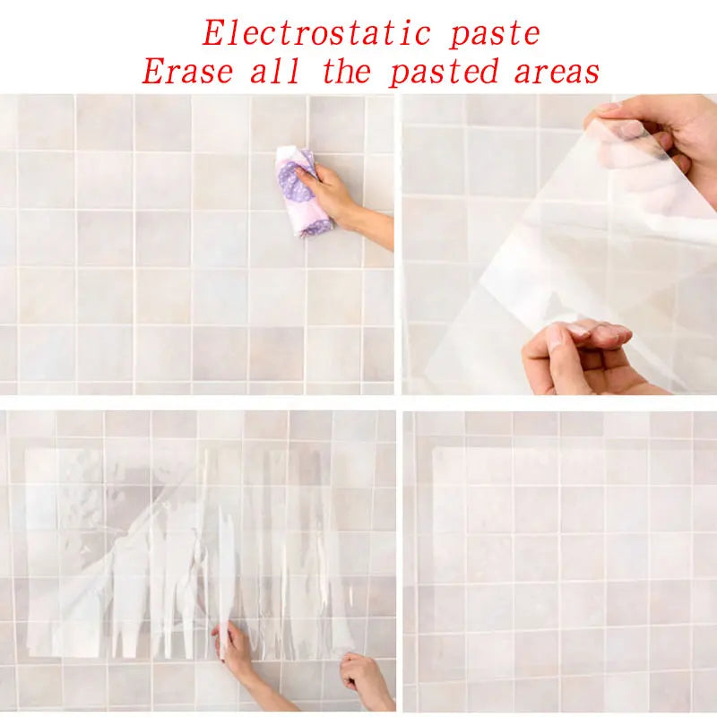 Stickora – Clear Heat-Resistant Kitchen Wall Sticker