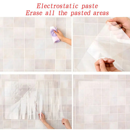Stickora – Clear Heat-Resistant Kitchen Wall Sticker