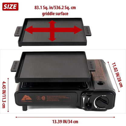GrillPal – 2-in-1 Butane Griddle
