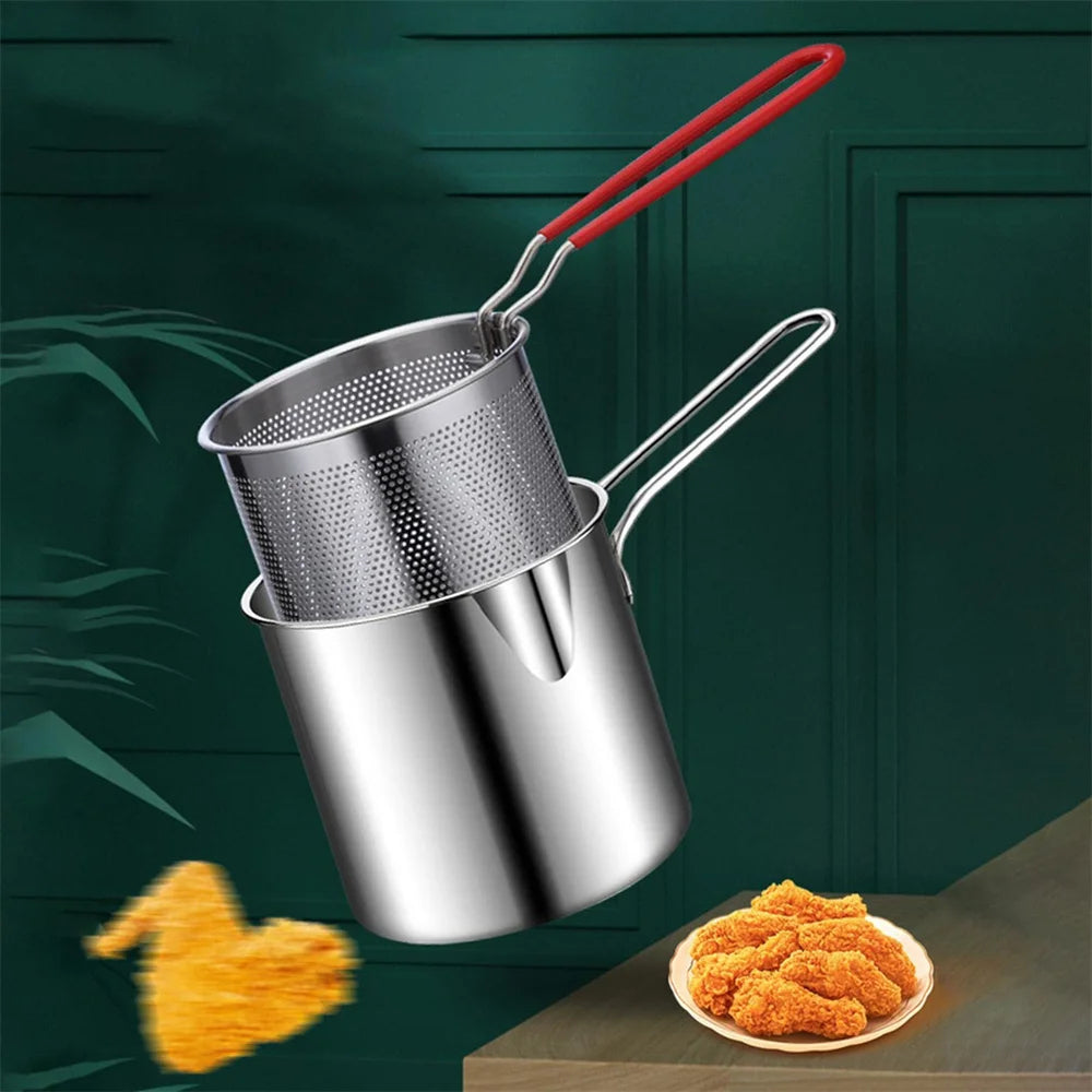FryPro – Stainless Steel Deep Fryer Pot Set