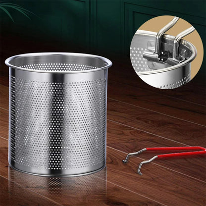 FryPro – Stainless Steel Deep Fryer Pot Set
