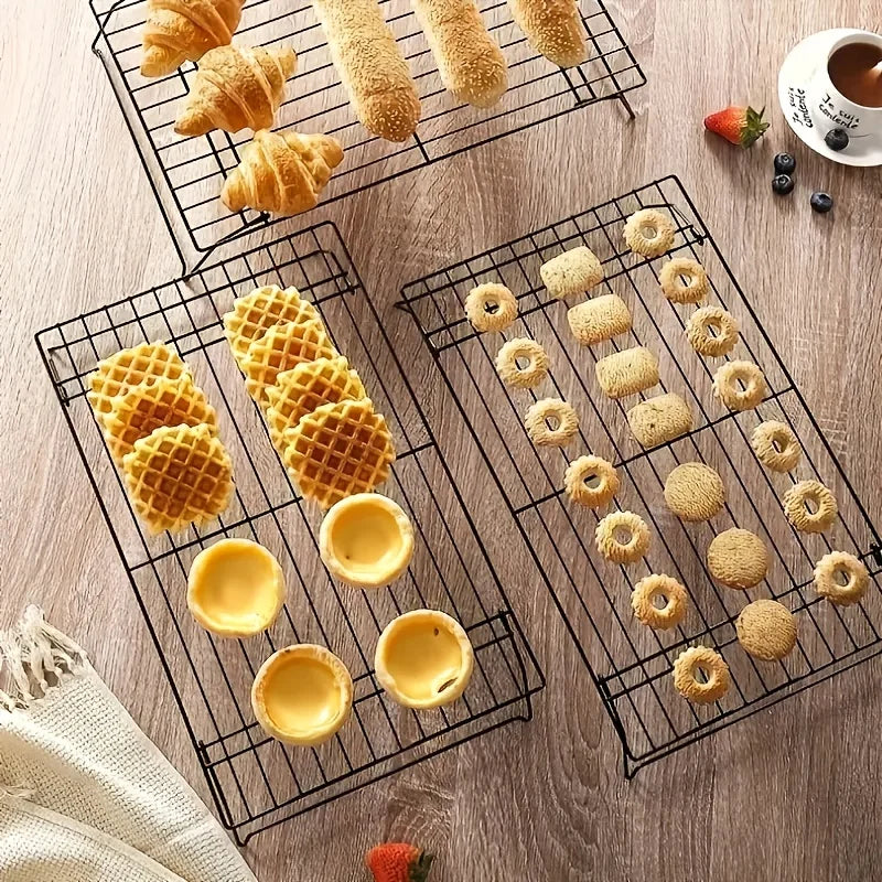 CoolStack – 3-Layer Stainless Steel Stackable Cooling Rack