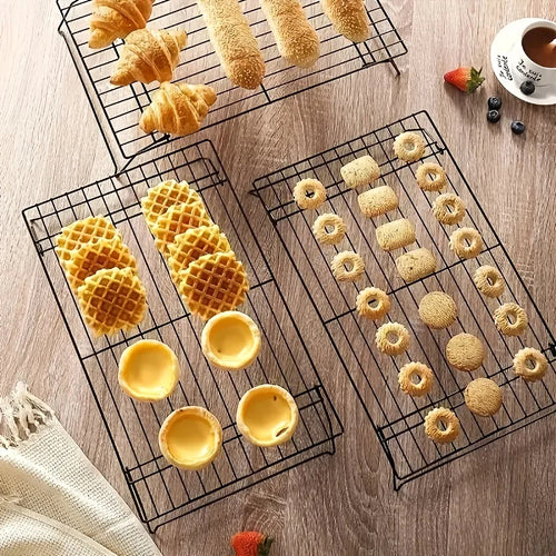 CoolStack – 3-Layer Stainless Steel Stackable Cooling Rack
