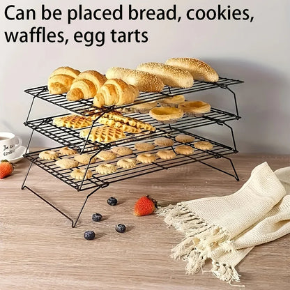 CoolStack – 3-Layer Stainless Steel Stackable Cooling Rack