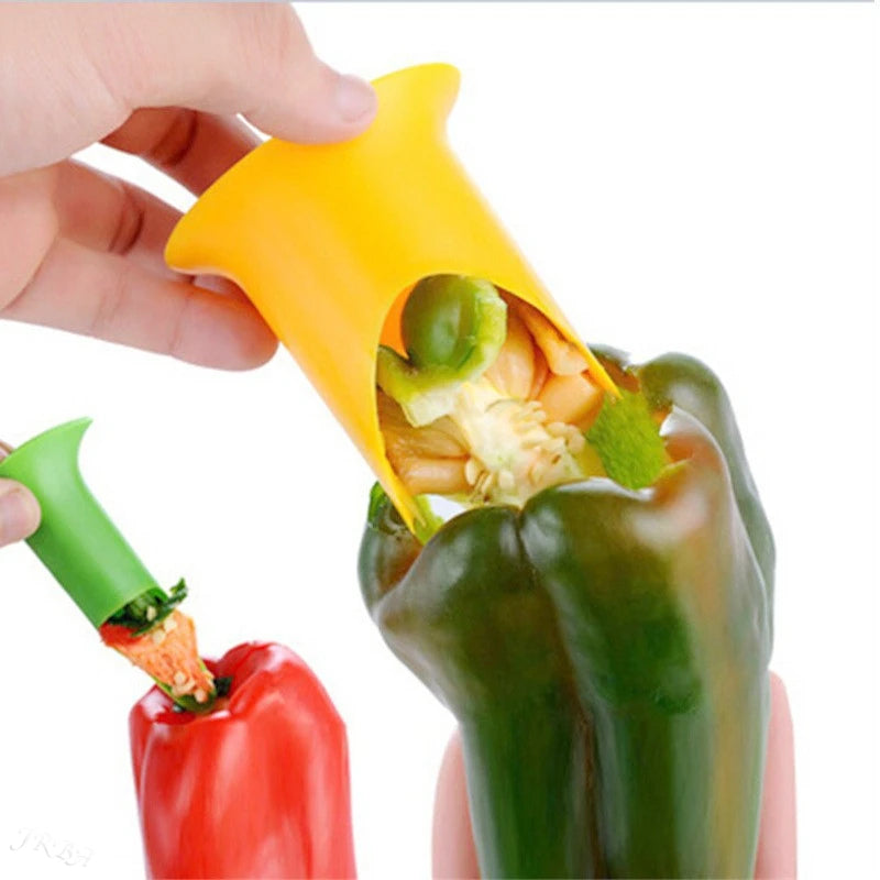 PepClean – 2-Piece Pepper Core & Seed Remover Set