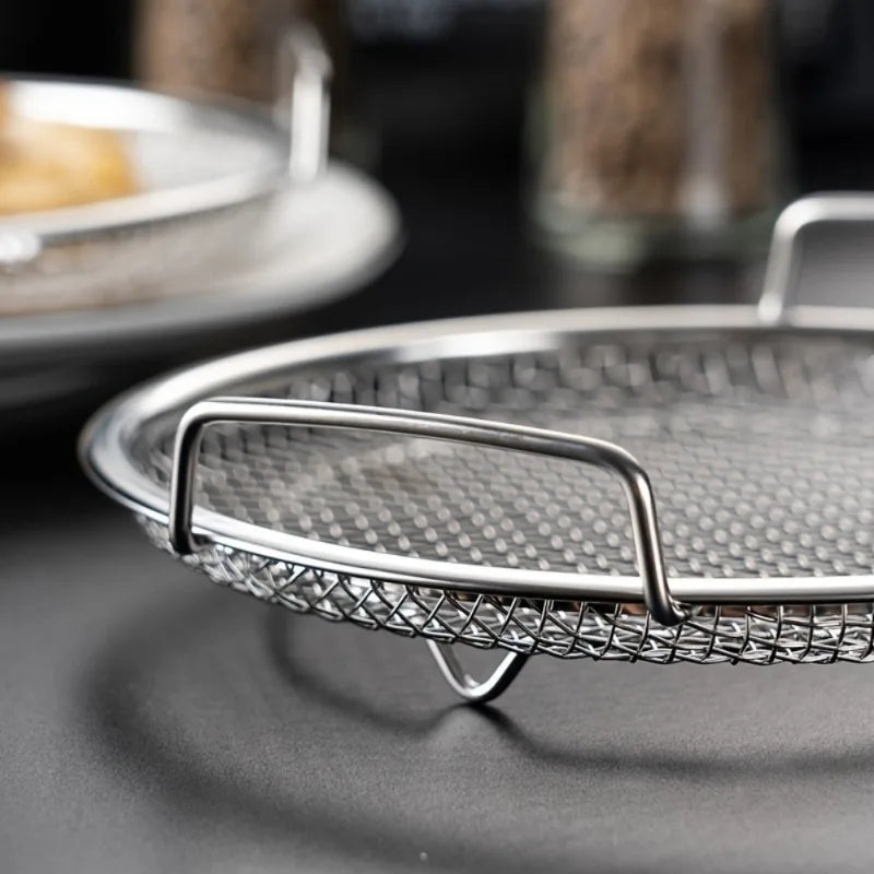 CrispPro – 2pcs Stainless Steel French Fries Basket Set