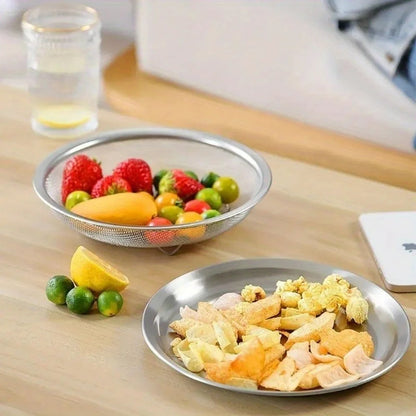CrispPro – 2pcs Stainless Steel French Fries Basket Set