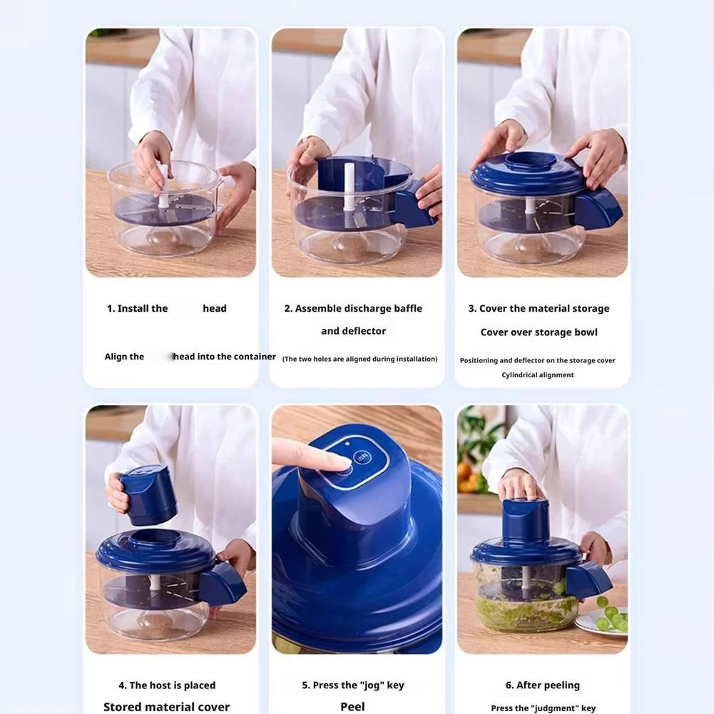 PeelSwift – Rechargeable Automatic Fruit Peeler