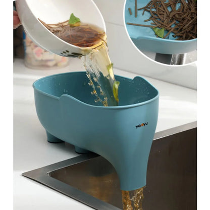 ElephantFlow – Elephant Shaped Sink Strainer & Drain Basket