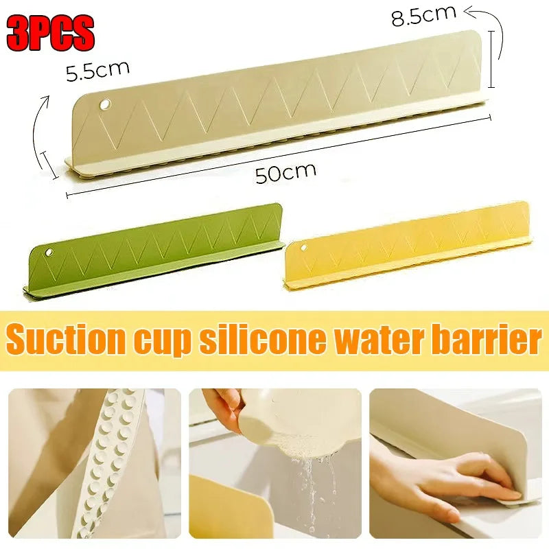 SplashShield – Silicone Sink Splash Guard with Suction Cup