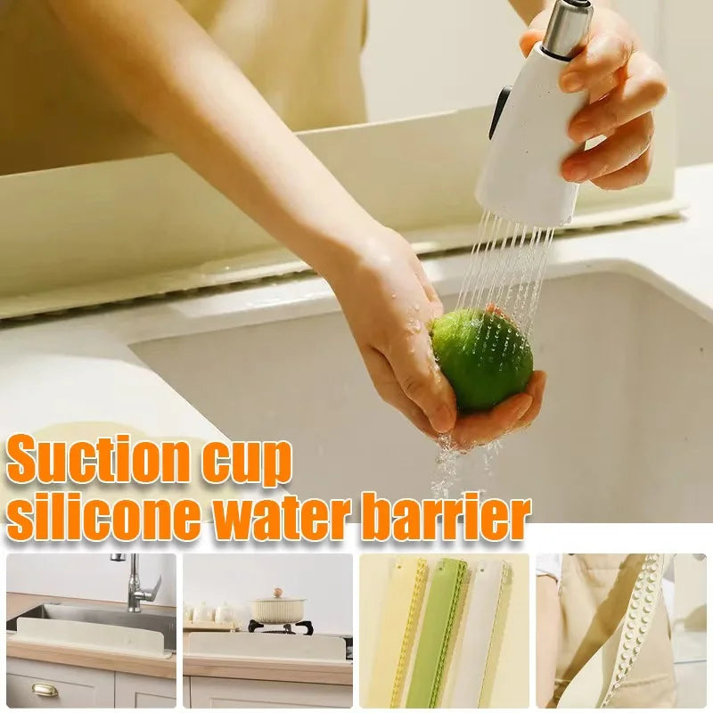 SplashShield – Silicone Sink Splash Guard with Suction Cup