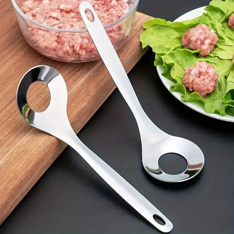 MeatMaster – 304 Stainless Steel Hand Squeeze Meatball Spoon