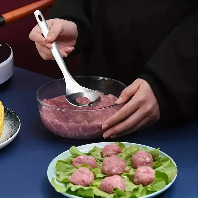 MeatMaster – 304 Stainless Steel Hand Squeeze Meatball Spoon