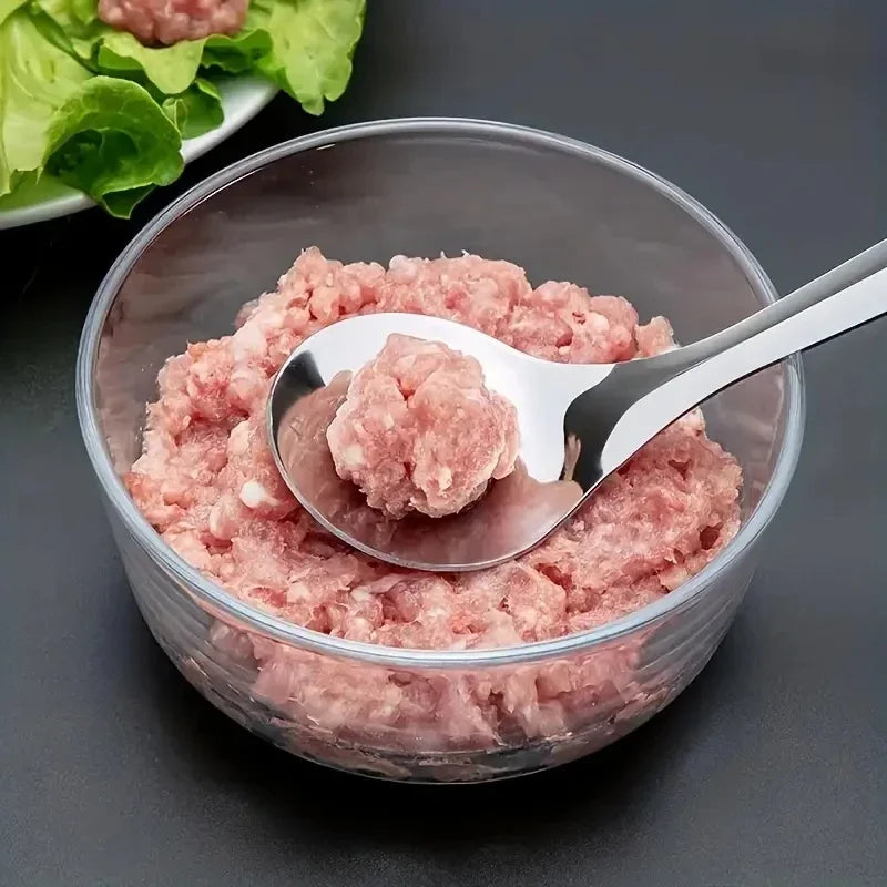 MeatMaster – 304 Stainless Steel Hand Squeeze Meatball Spoon