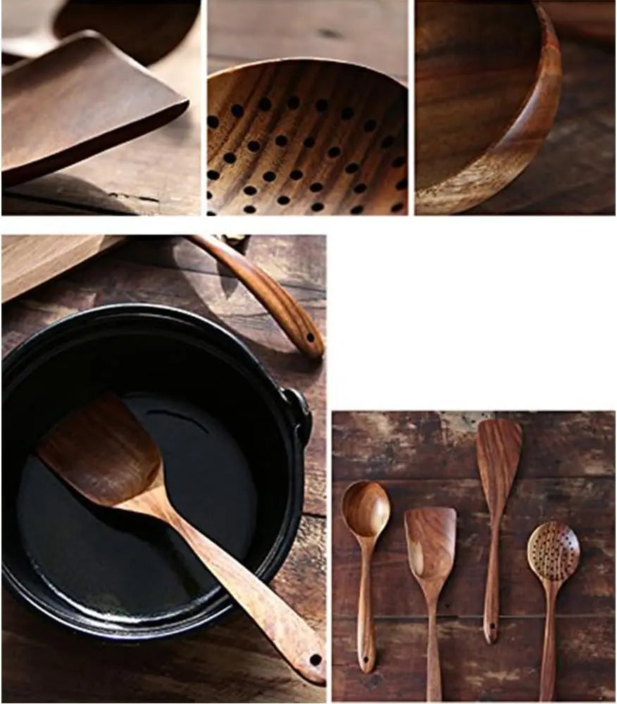 CookFlex – 5-Piece Heat-Resistant Kitchen Spatula & Utensil Set