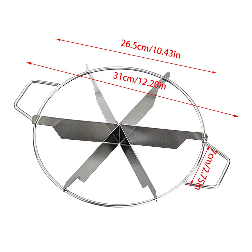 SlicePerfect – Stainless Steel Pie & Cake Divider for Even Slices