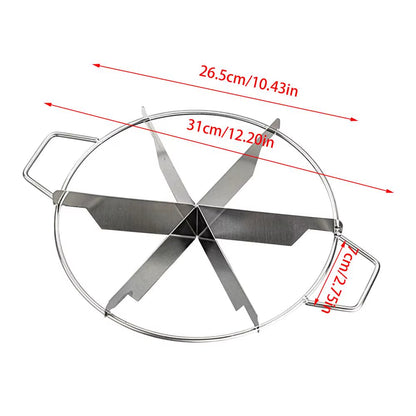 SlicePerfect – Stainless Steel Pie & Cake Divider for Even Slices