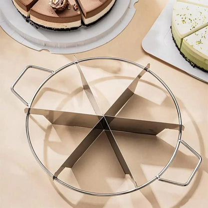 SlicePerfect – Stainless Steel Pie & Cake Divider for Even Slices