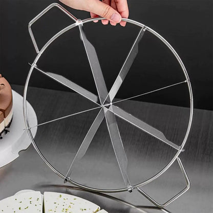 SlicePerfect – Stainless Steel Pie & Cake Divider for Even Slices