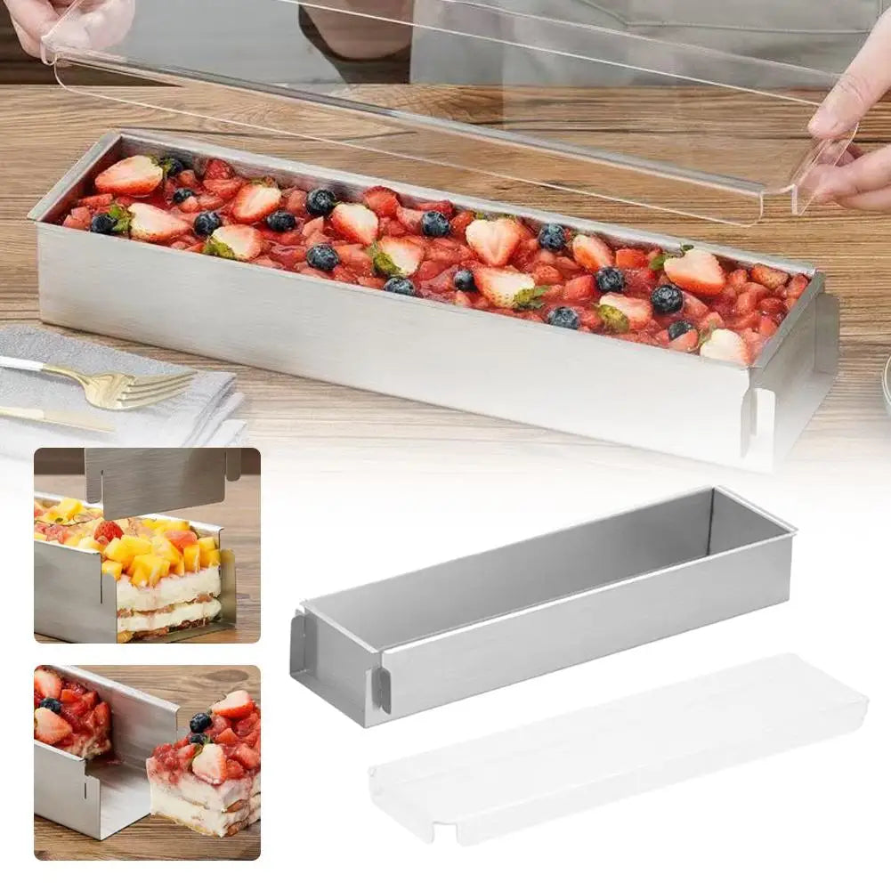MousseMaster – Tiramisu Cake Mold with Removable Non-Stick Shovel