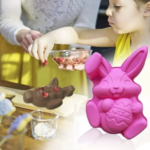BakeBuddy – Bunny & Egg Silicone Easter Cake Mold