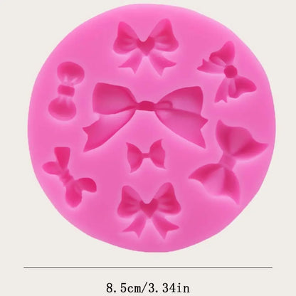 ChocoCharm – Mini Bow Silicone Cake Decorating Mold