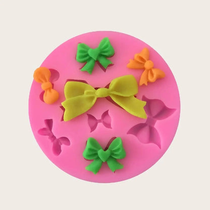 ChocoCharm – Mini Bow Silicone Cake Decorating Mold