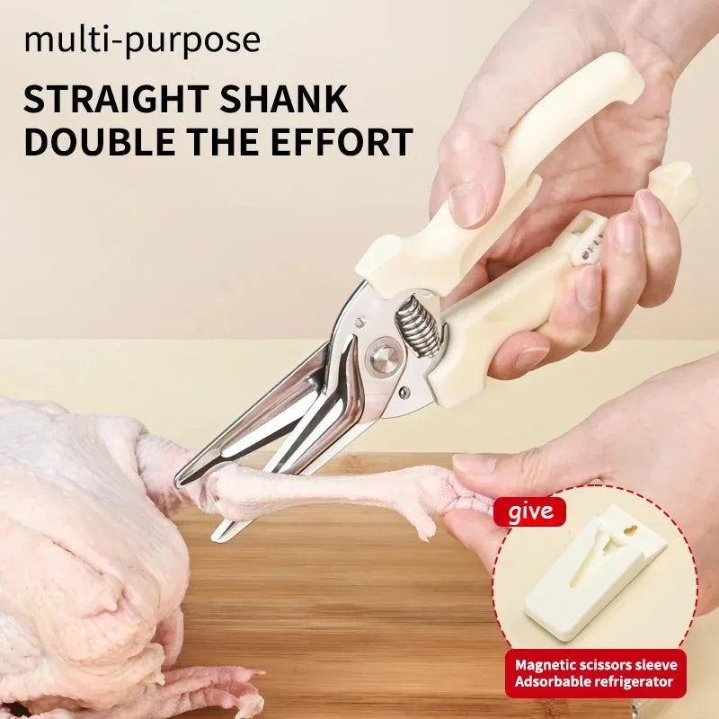 CuttyEase – Labor-Saving Stainless Steel Kitchen Shears