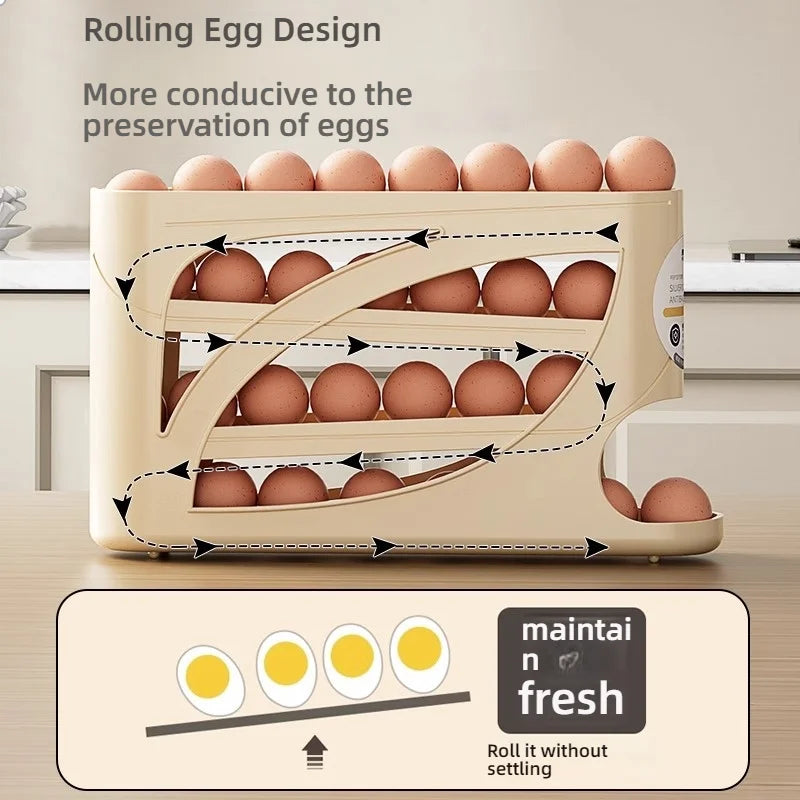 FreshNest – Double-Door Egg Storage & Organizer