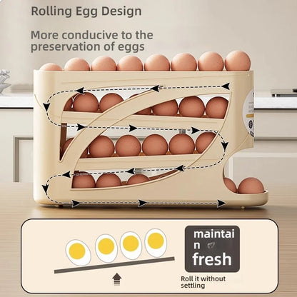 FreshNest – Double-Door Egg Storage & Organizer